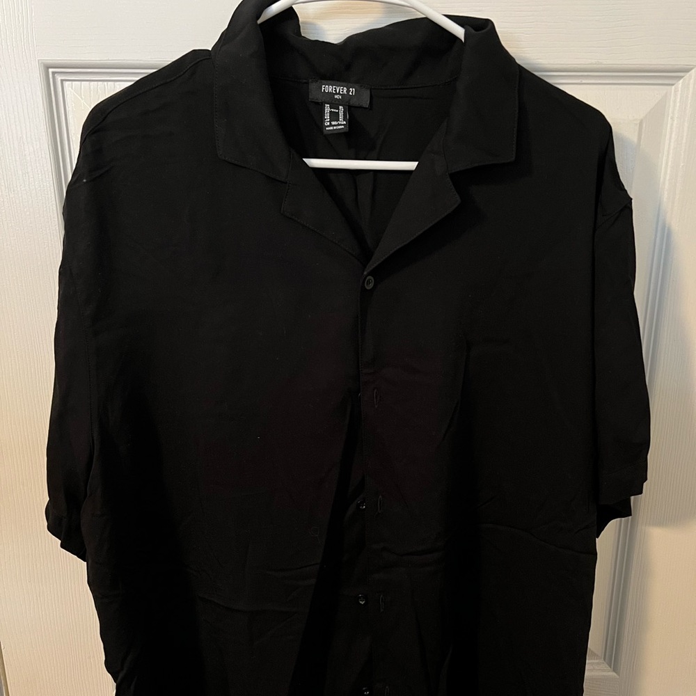 Black Button up Shirt